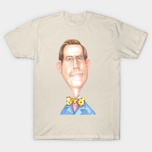 Andy Bernard Portrait T-Shirt by obillwon